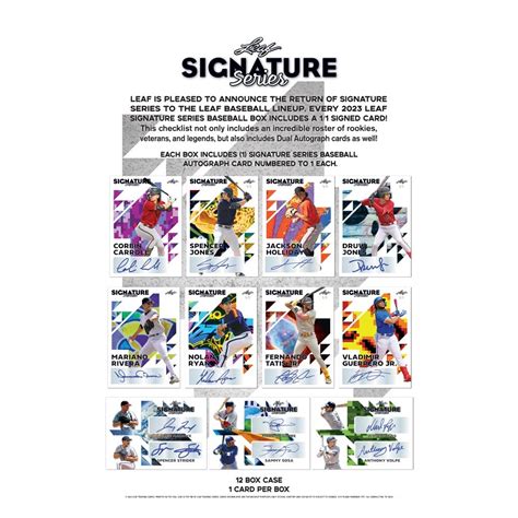 2023 leaf signature series